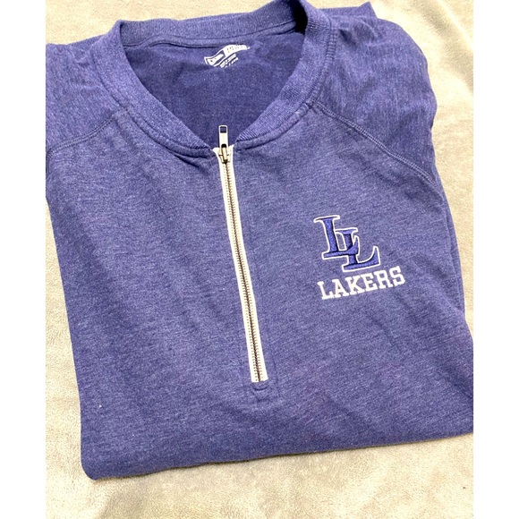Lakers Pullover Lightweight Jacket Blue Size 4X